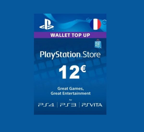 Carte Playstation Network 12€