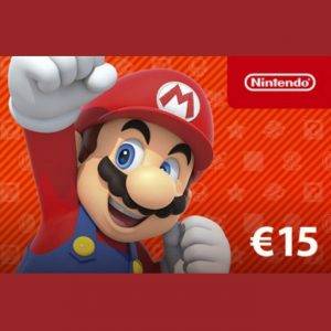 Nintendo eShop Gift Card €15 - Carte Cadeau Nintendo eShop €15 [EUROPE]