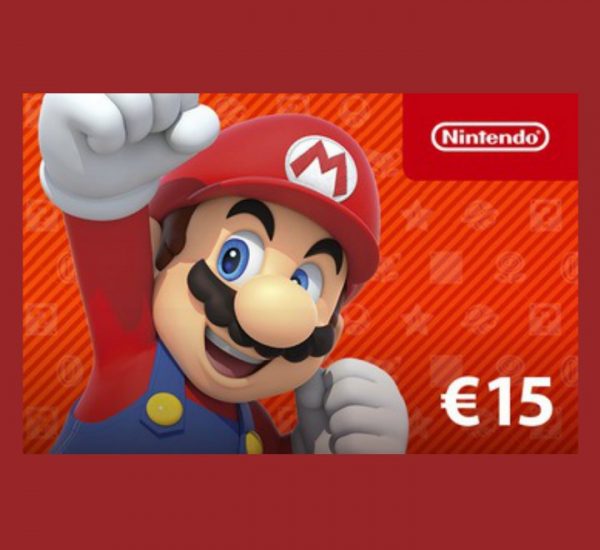 Nintendo eShop Gift Card €15 - Carte Cadeau Nintendo eShop €15 [EUROPE]
