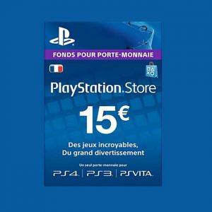 Carte Playstation Network 15€