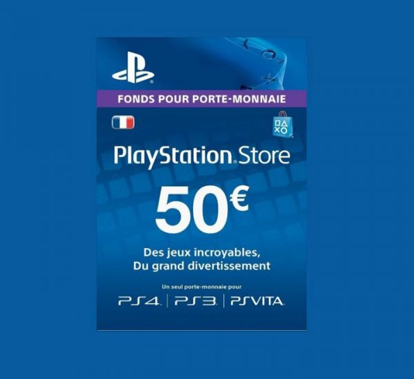 Carte Playstation Network 50€