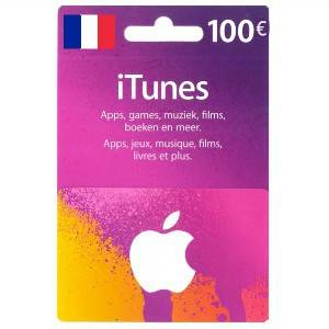 Carte Cadeau iTunes 100€