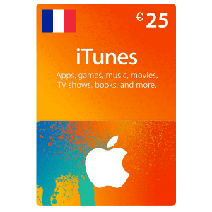 Carte Cadeau iTunes 25€