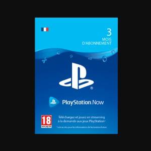 playstation now 3 mois