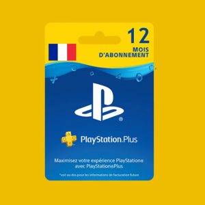 Abonnement Playstation plus 12 mois