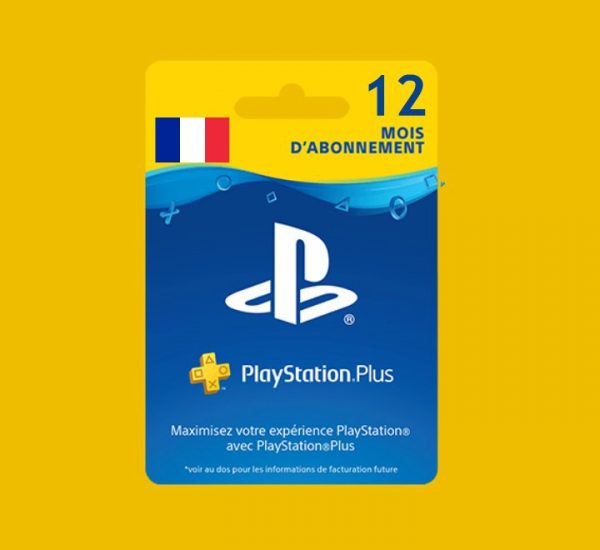 Abonnement Playstation plus 12 mois