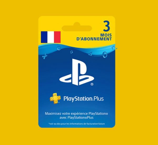 Abonnement Playstation plus 3 mois