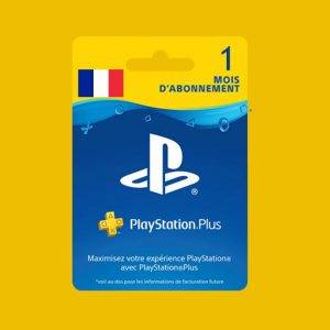 Abonnement Playstation plus 1 mois