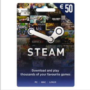 Carte Cadeau Steam 50 euro