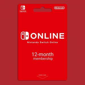 Abonnement Nintendo Switch Online 12 mois