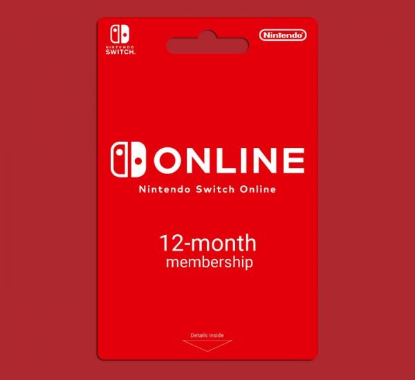 Abonnement Nintendo Switch Online 12 mois
