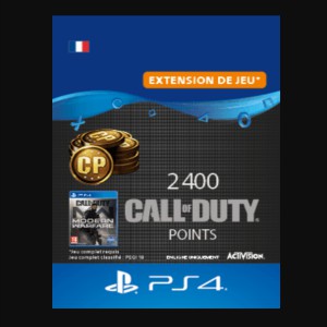 2400 points Call of Duty