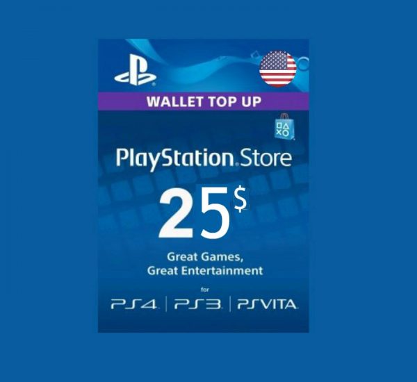 Carte PSN 25$ maroc