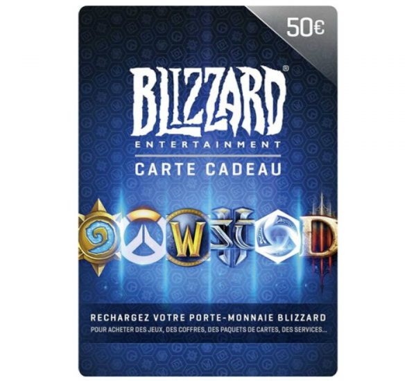 Carte Blizzard 50€ EU