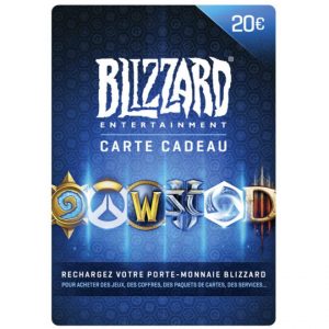Carte Blizzard 20€ EU