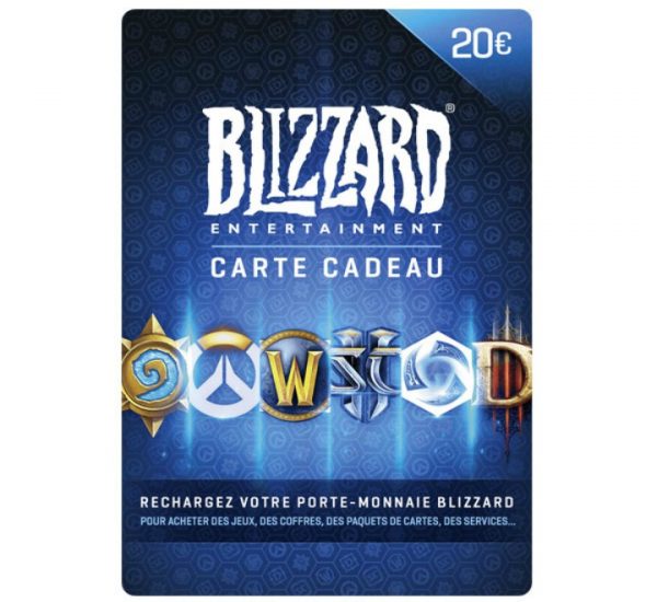 Carte Blizzard 20€ EU