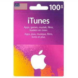 Carte Cadeau iTunes 100$
