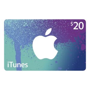 Carte Cadeau iTunes 20$
